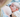 Baby drinkt borstvoeding bij moeder met stuwing na de bevalling