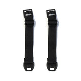 Youha BH schouderband verlengstuk in zwart, set van 2 stuks, verstelbaar van 9cm tot 12cm. Perfect voor zwangerschaps- en voedingsbh's, biedt extra ruimte voor comfort tijdens het kolven.