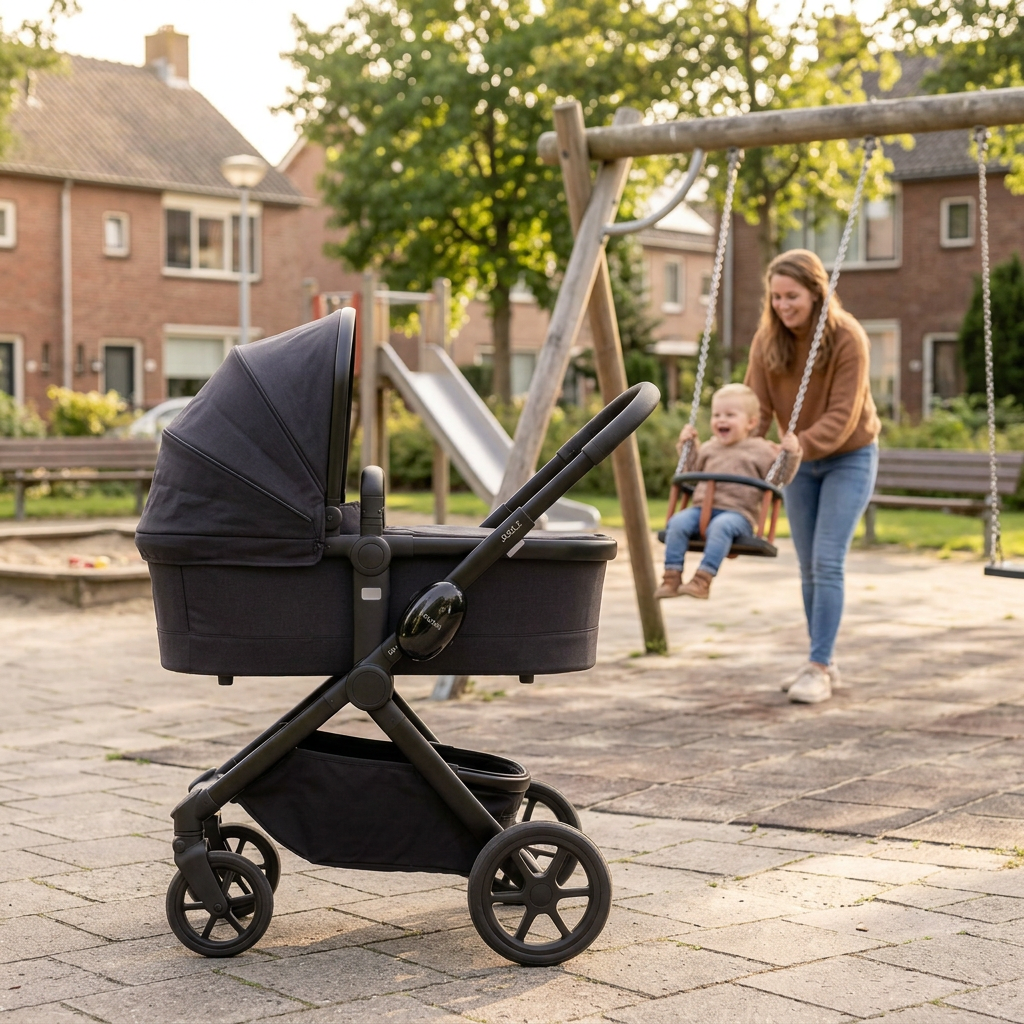 Youha babyrocker in de speeltuin